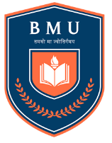 Bhagwan Mahavir University logo