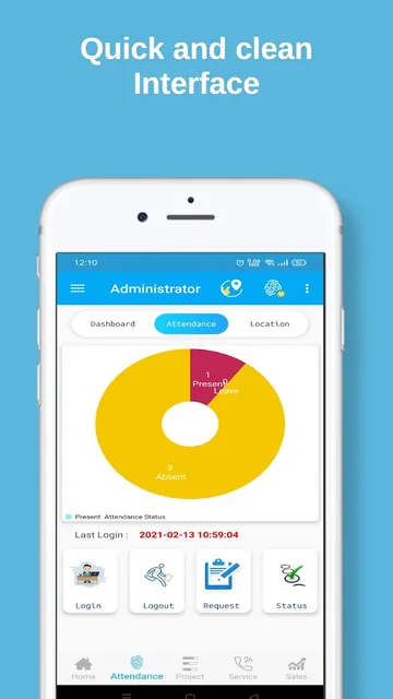 Timeinlive : Work Force Manage screenshot 2