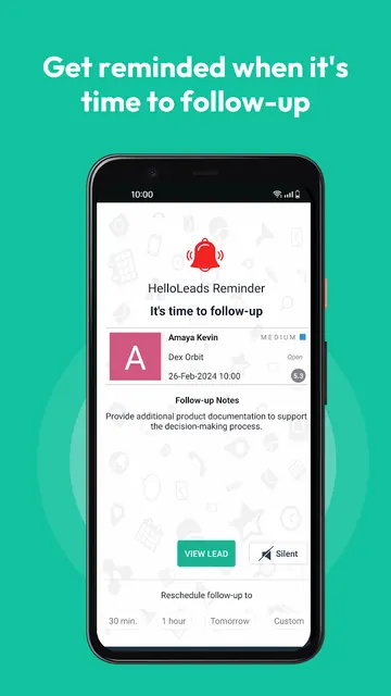 HelloLeads CRM - Sales Tracker screenshot 3
