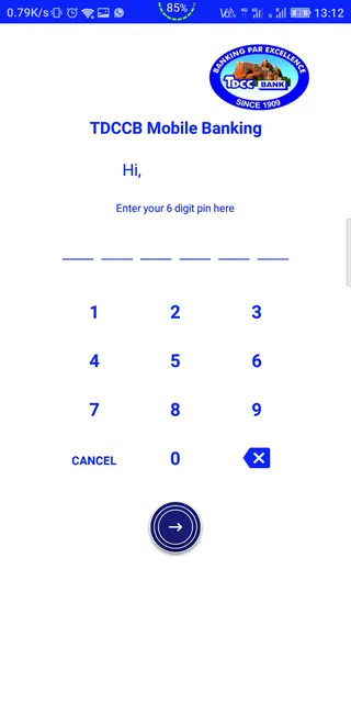 TDCCB Mobile Banking screenshot 4