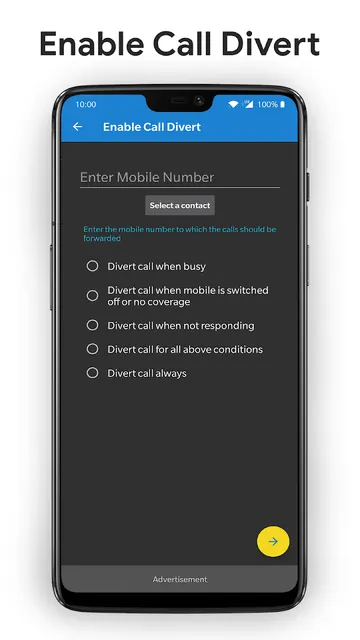 Call Divert - Forwarding screenshot 3
