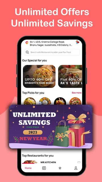 Kravito- Online Food Delivery screenshot 1