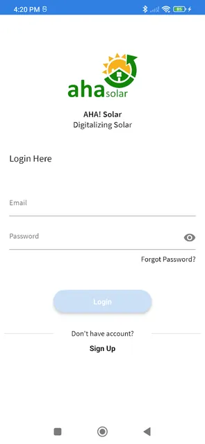 AHAsolar screenshot 2