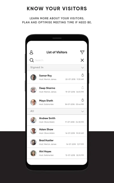 VOONOTE - ADVANCED VISITOR MAN screenshot 2