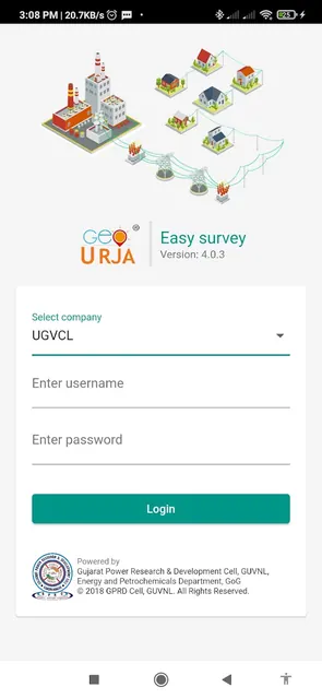 Geourja Easy Survey GPRD screenshot 2