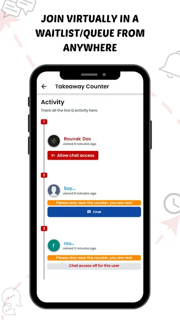 SlightQ - Queue management app screenshot 2