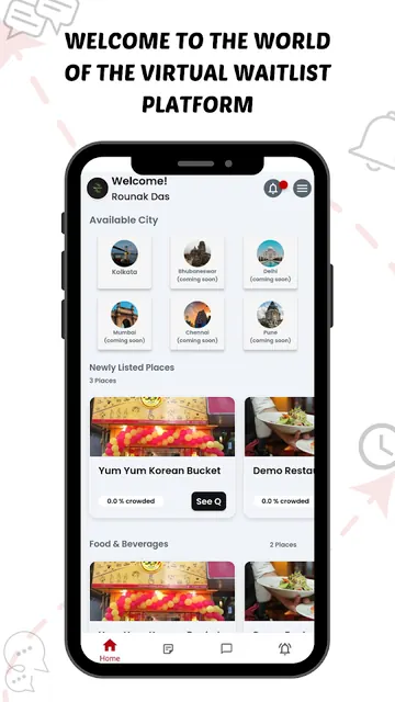 SlightQ - Queue management app screenshot 1