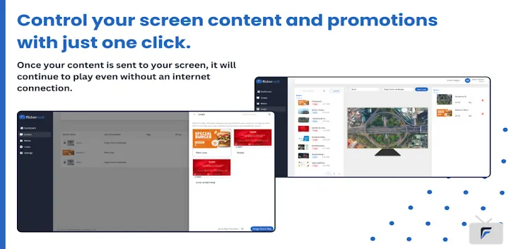 Flickerwall  Digital Signage screenshot 3