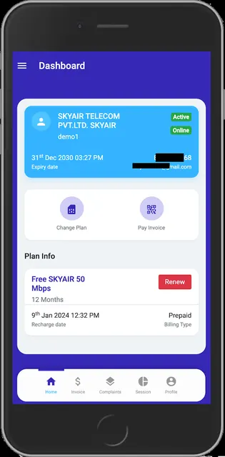 SKYAIR NET screenshot 2