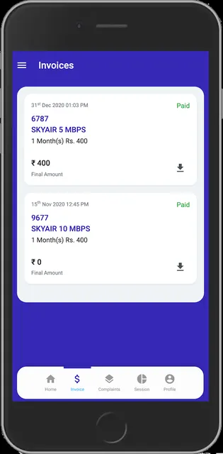 SKYAIR NET screenshot 3