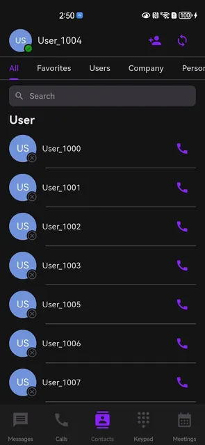 SIPLINK-UC screenshot 4