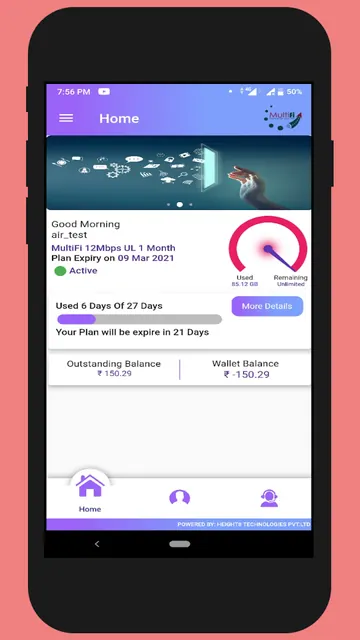 Multifi Subscriber screenshot 2