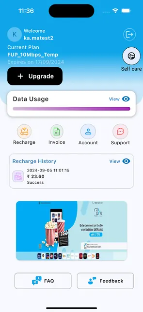 RailWire Subscriber screenshot 5