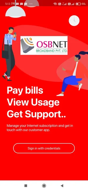 Selfcare OSBNET screenshot 1
