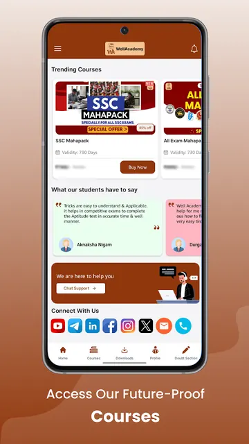 Well Academy Learning App screenshot 2