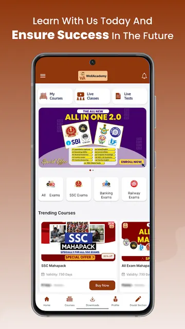 Well Academy Learning App screenshot 1