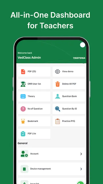 Vedclass: Exam Paper Generator screenshot 1