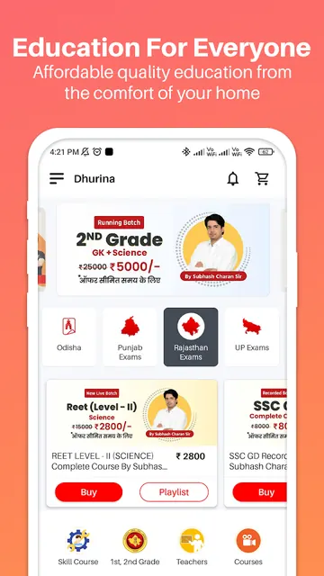 Dhurina – Govt Exam Prep App screenshot 2