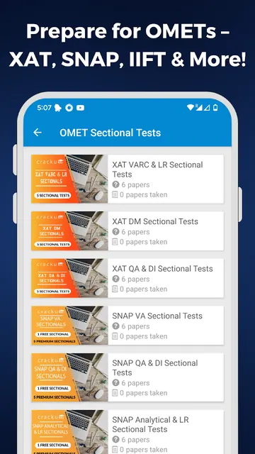 CAT Exam Preparation 2026 screenshot 2