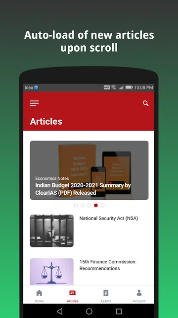 ClearIAS Learning App for UPSC screenshot 2
