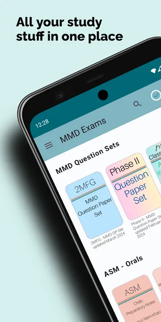 MMD Exams - Study Material screenshot 1