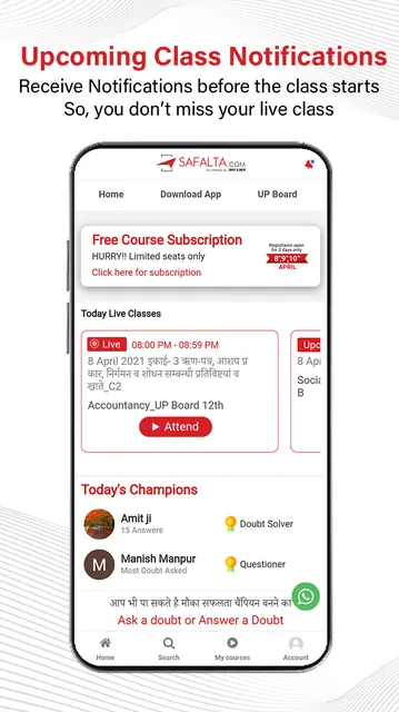 Safalta: Learning & Exam prep screenshot 3