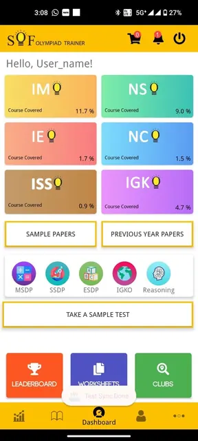 SOF Olympiad Trainer screenshot 1