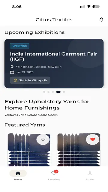 Citius Textiles screenshot 1