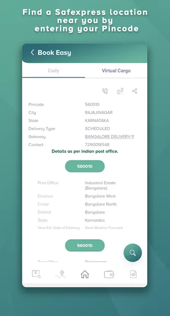 Safexpress Green APP screenshot 5