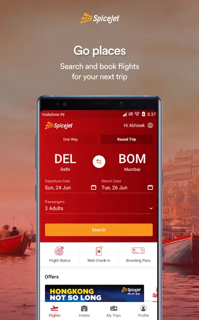 SpiceJet screenshot 1