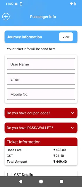 NeetaBus screenshot 6
