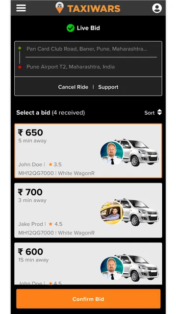 Taxiwars - Book Taxi and Auto screenshot 4