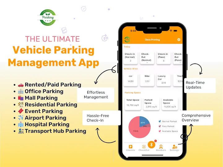 Vehicle Parking Management screenshot 1