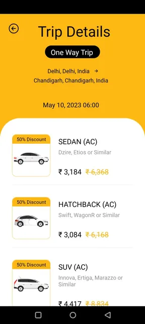 CabBazar - Outstation Taxi screenshot 4