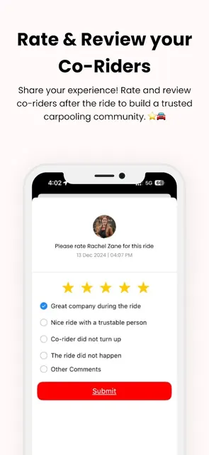 sRide - Carpool & Taxipool screenshot 6
