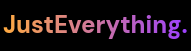 Just Everything logo
