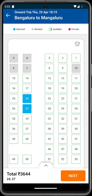KSRTC AWATAR Booking App screenshot 4