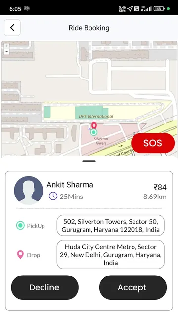 DMRC Rydr screenshot 5