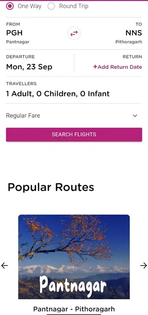 flybig: Flight Booking App screenshot 3
