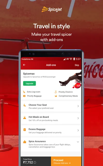 SpiceJet screenshot 3