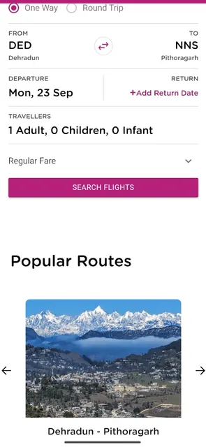 flybig: Flight Booking App screenshot 2