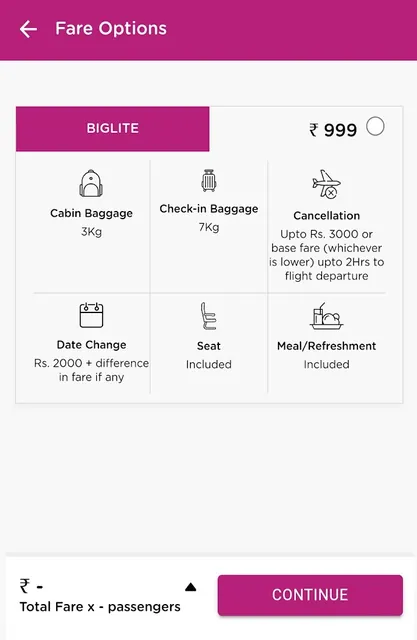 flybig: Flight Booking App screenshot 6