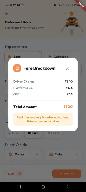 Drive Assist-Hire Drivers screenshot 4