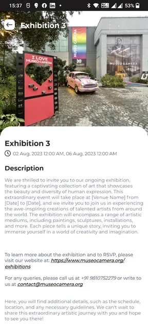 Museo Camera screenshot 6