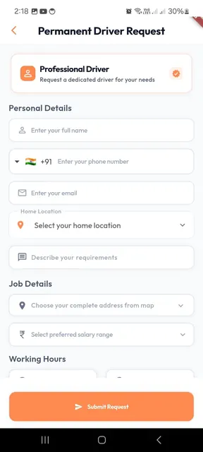 Drive Assist-Hire Drivers screenshot 2
