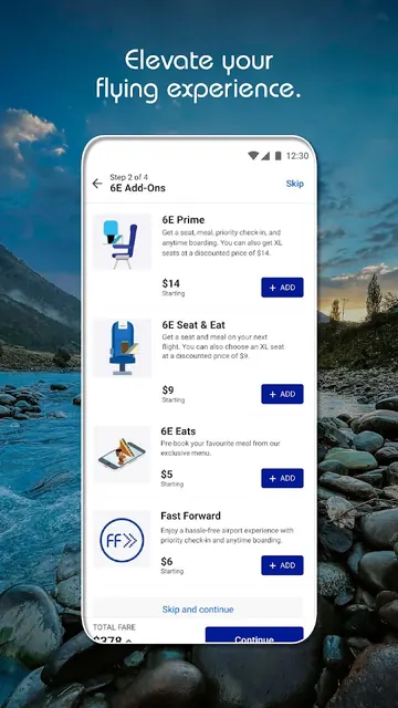 IndiGo Flight Booking App screenshot 3
