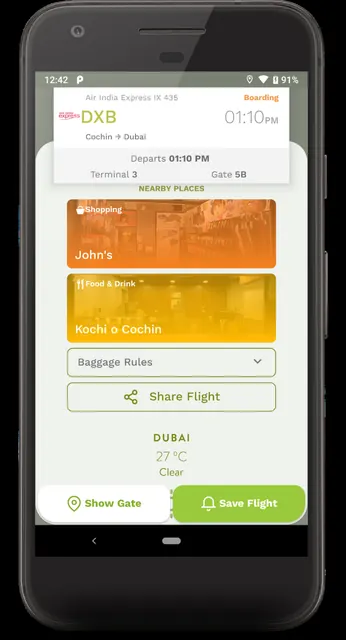 Cochin Airport screenshot 2