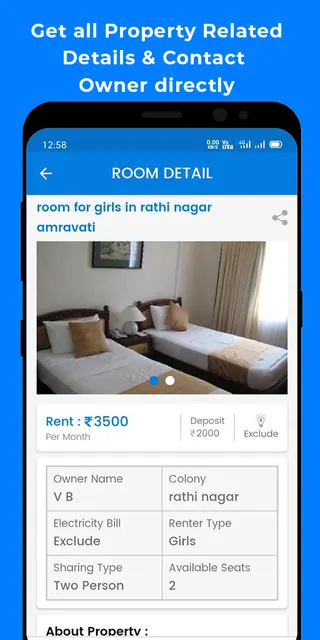 Roomyys: Rent Room, Flat, PG,  screenshot 5