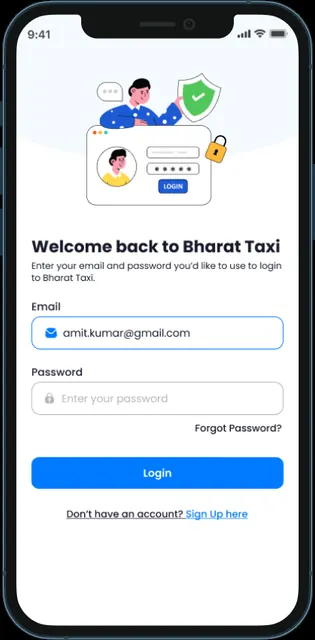 Bharat Taxi: Book cab in India screenshot 3