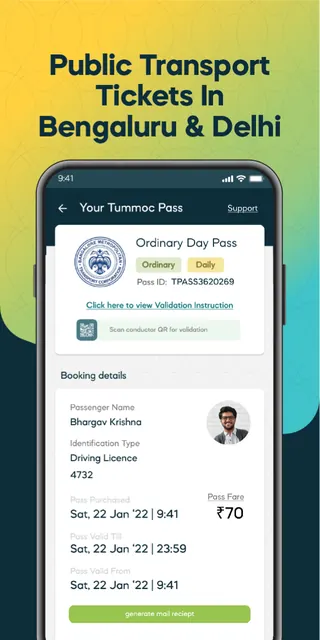Tummoc: Bus & Metro Ticketing screenshot 5